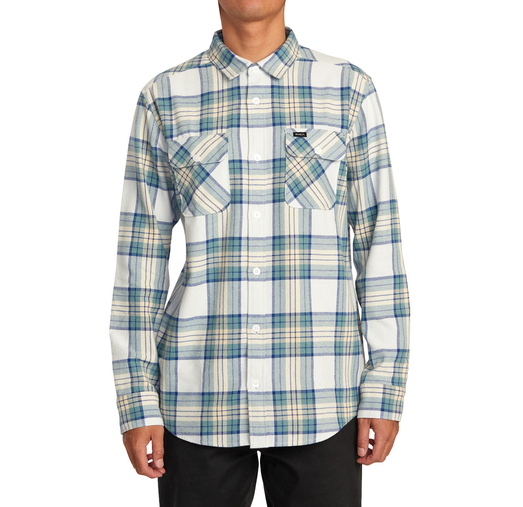 RVCA That'll Work Flannel LS Woven BDG0 S