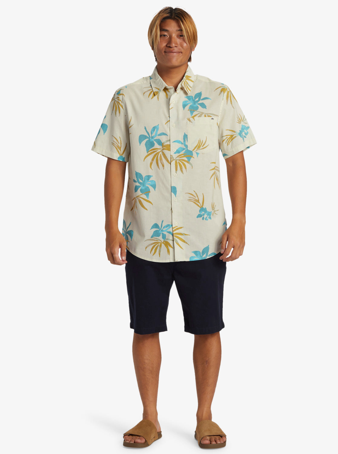 Quiksilver Apero Organic SS Woven WBK6 S