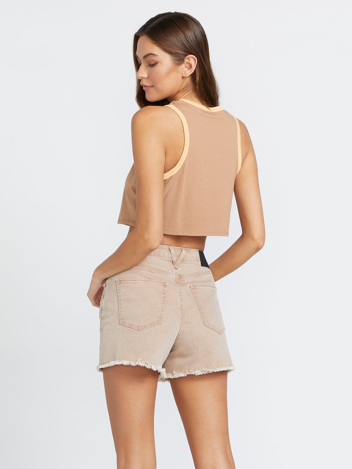 VOLCOM SUN KEEP TURNT TANK MOC-MOCHA L