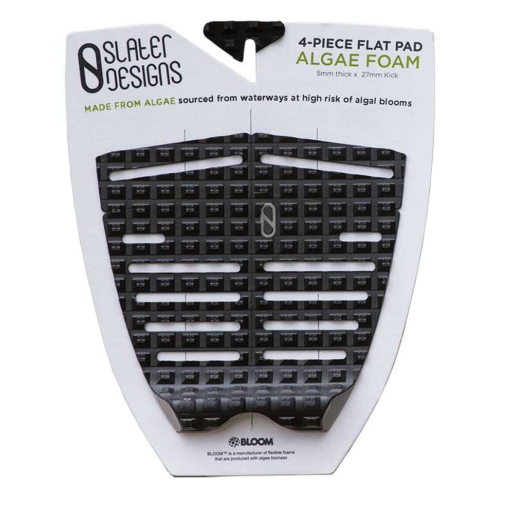 Slater Designs Algae Traction Black/Grey 4Piece Flat
