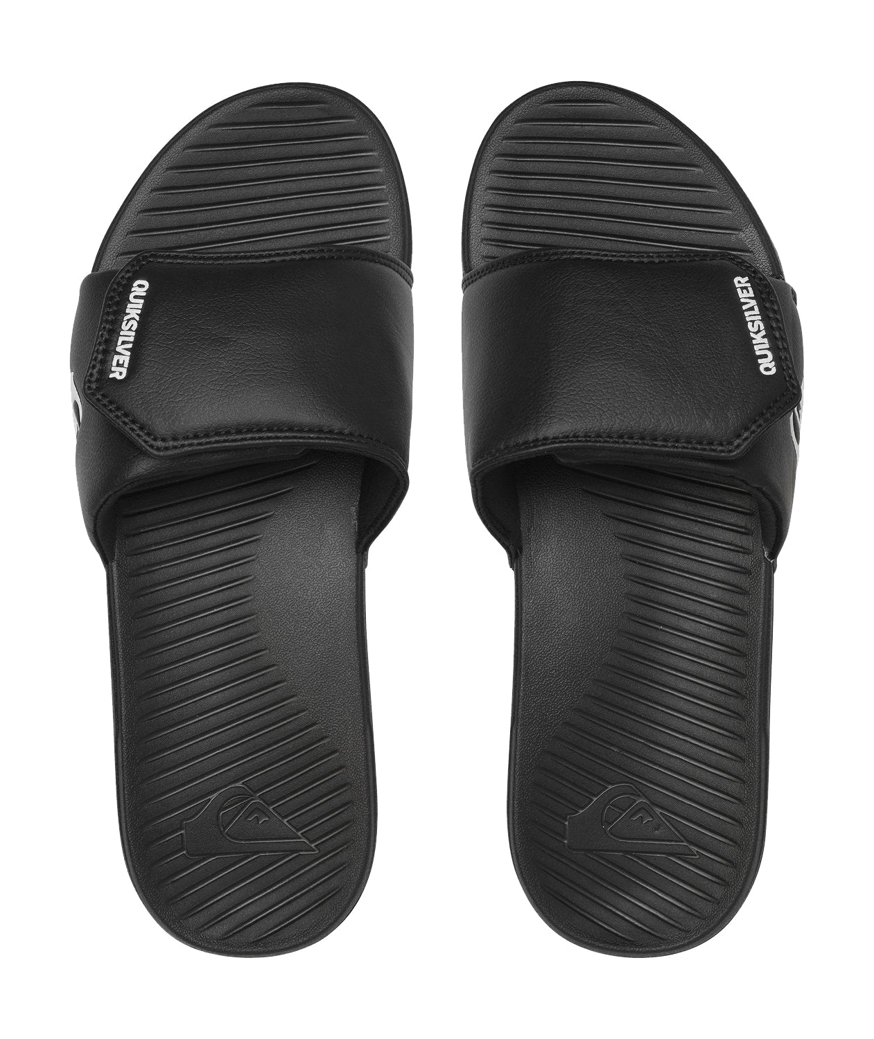 Quiksilver Bright Coast Adjust Mens Sandal XKWK-Black-White-Black 14
