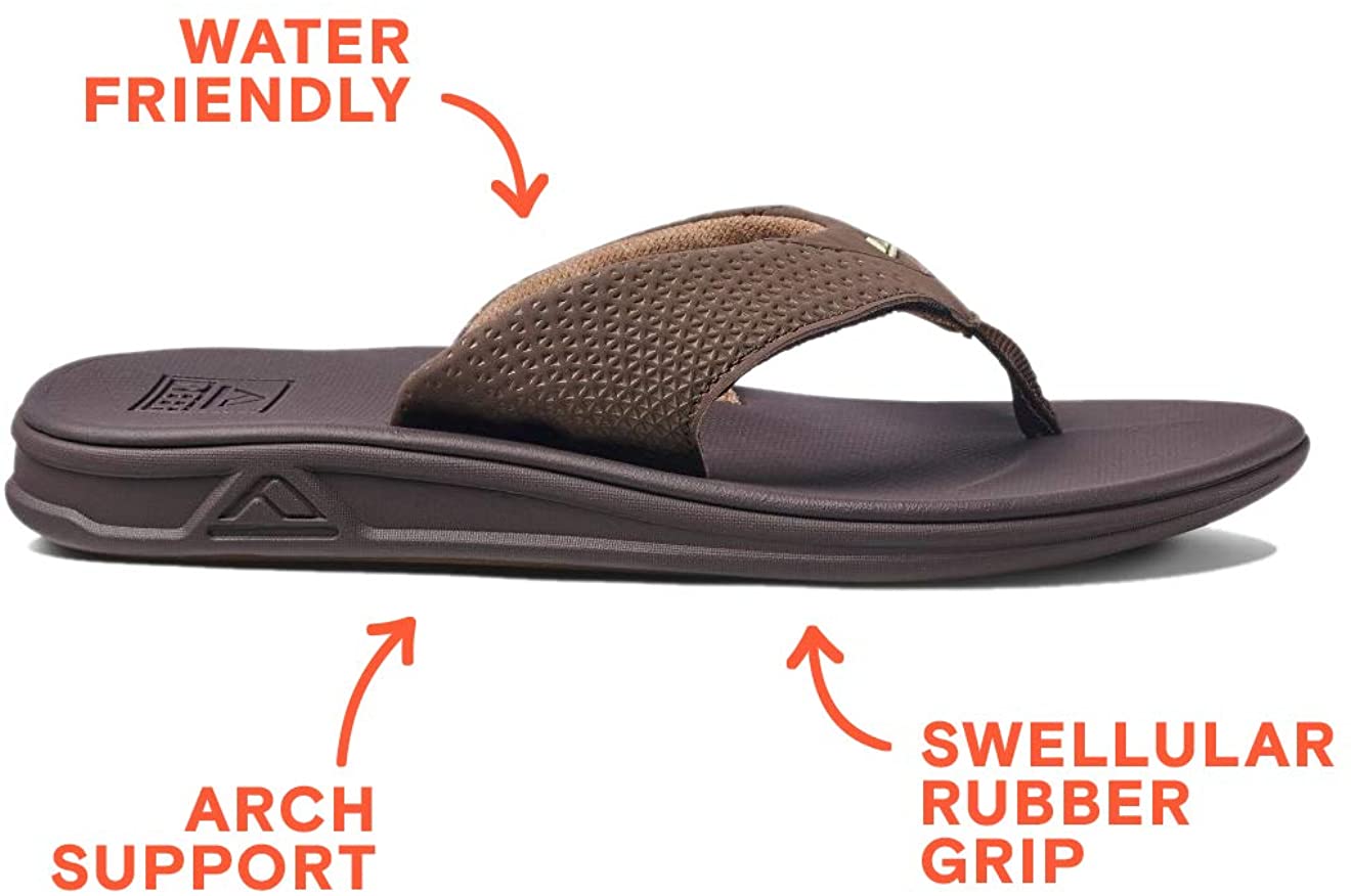 Reef Rover Mens Sandal BRO-Brown 9