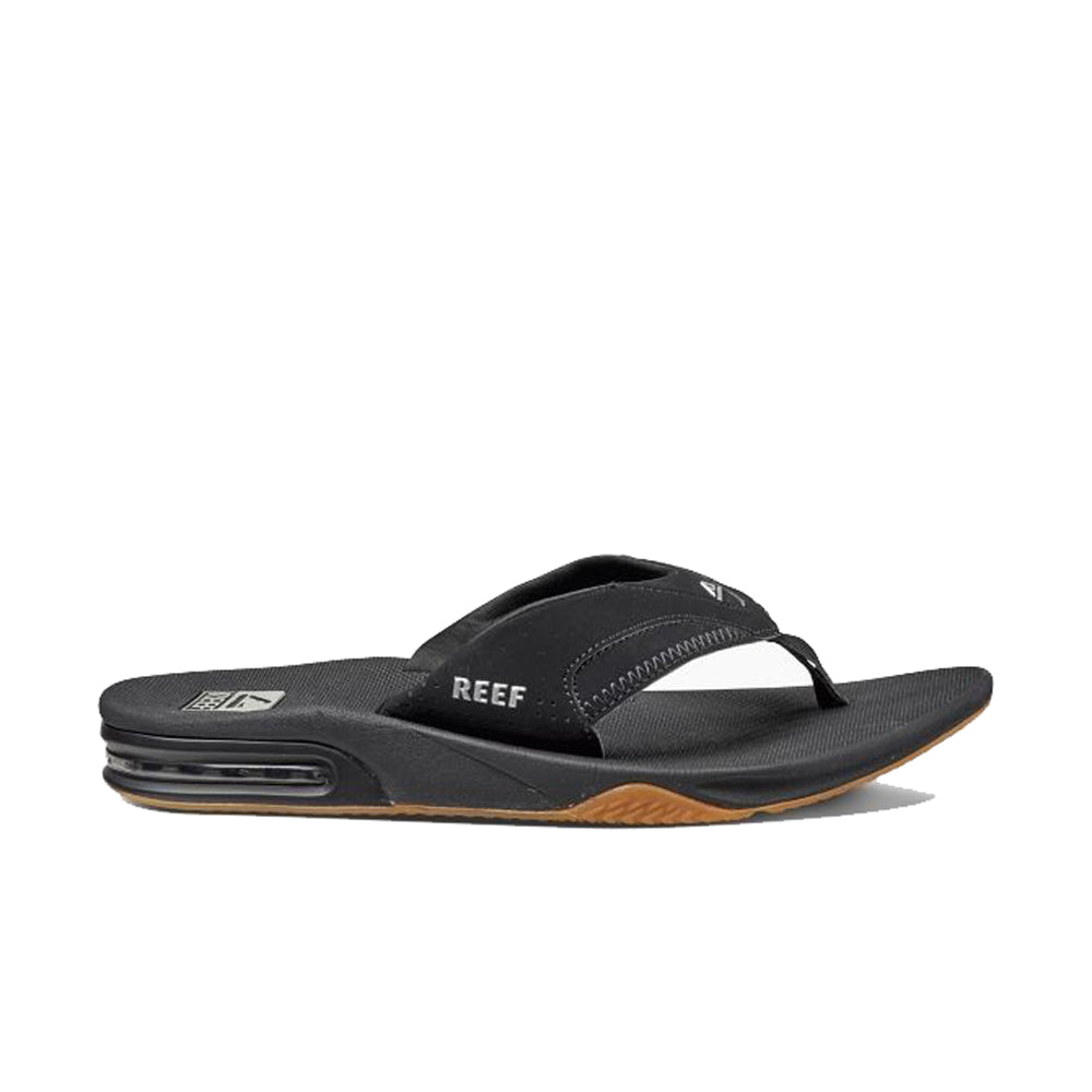 Reef Fanning Mens Sandal Black-Silver 13