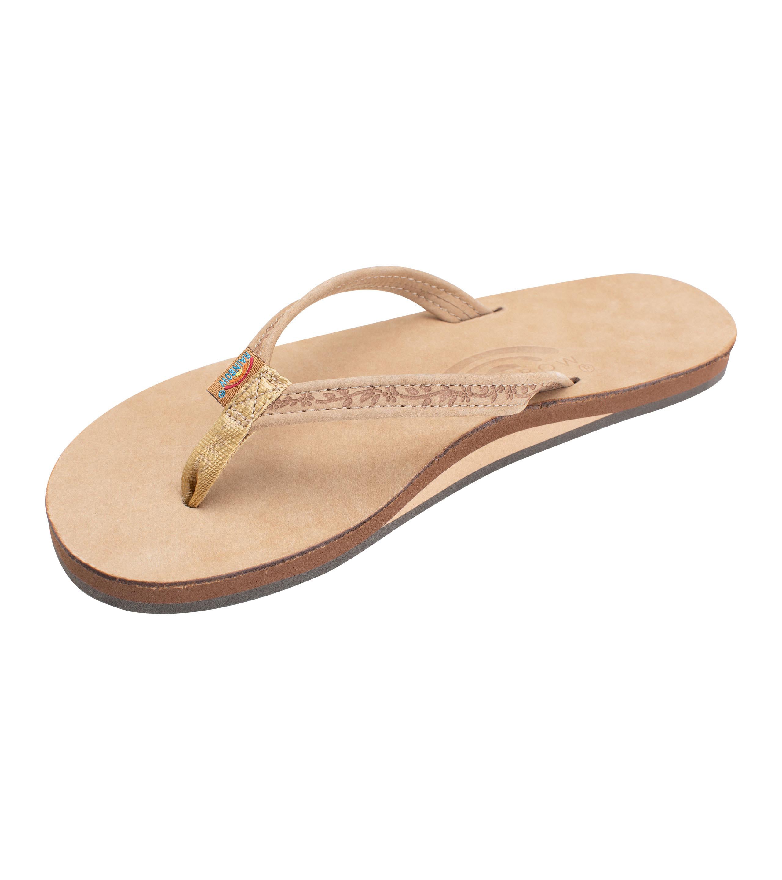 Rainbow Las Flores Womens Sandal Sierra Brown 11