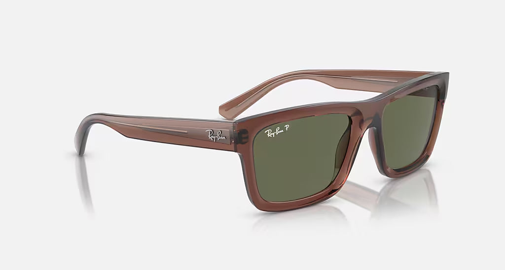 Ray-Ban Warren Sunglasses TransparentBrown DkGreen