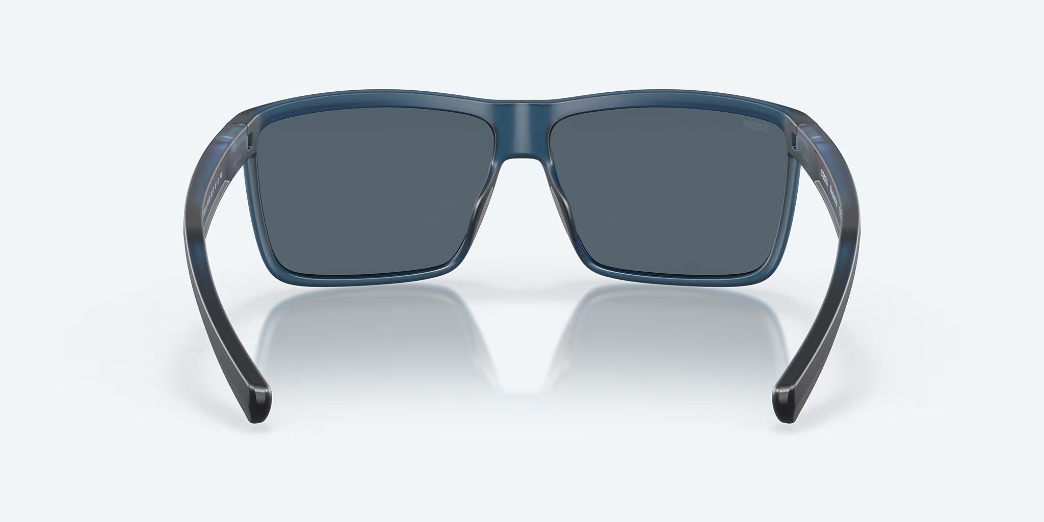 Costa Del Mar Rinconcito Gray Silver Mirror 580P Matte Atlantic Blue Frame