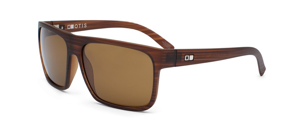 Otis After Dark Polarized Sunglass Woodland Matte Tropical Brown Square