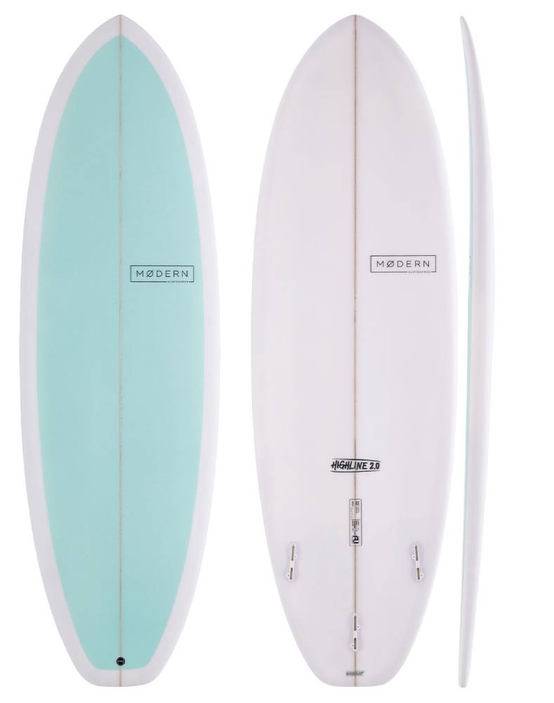 Global Surf Industries Modern Highline 2.0 SeaGreen 6ft0in