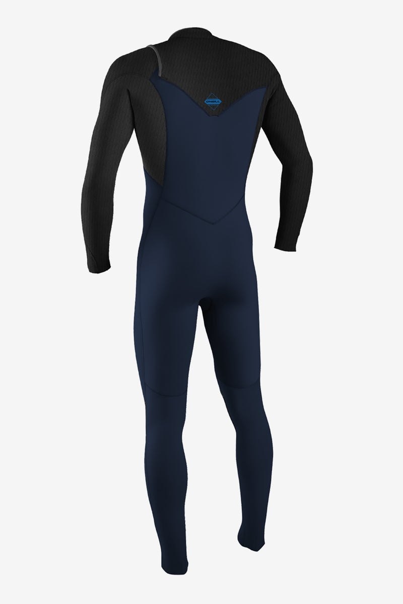 O Neill Hyperfreak 3/2+mm Chest Zip Fullsuit E75-Navy-Black M
