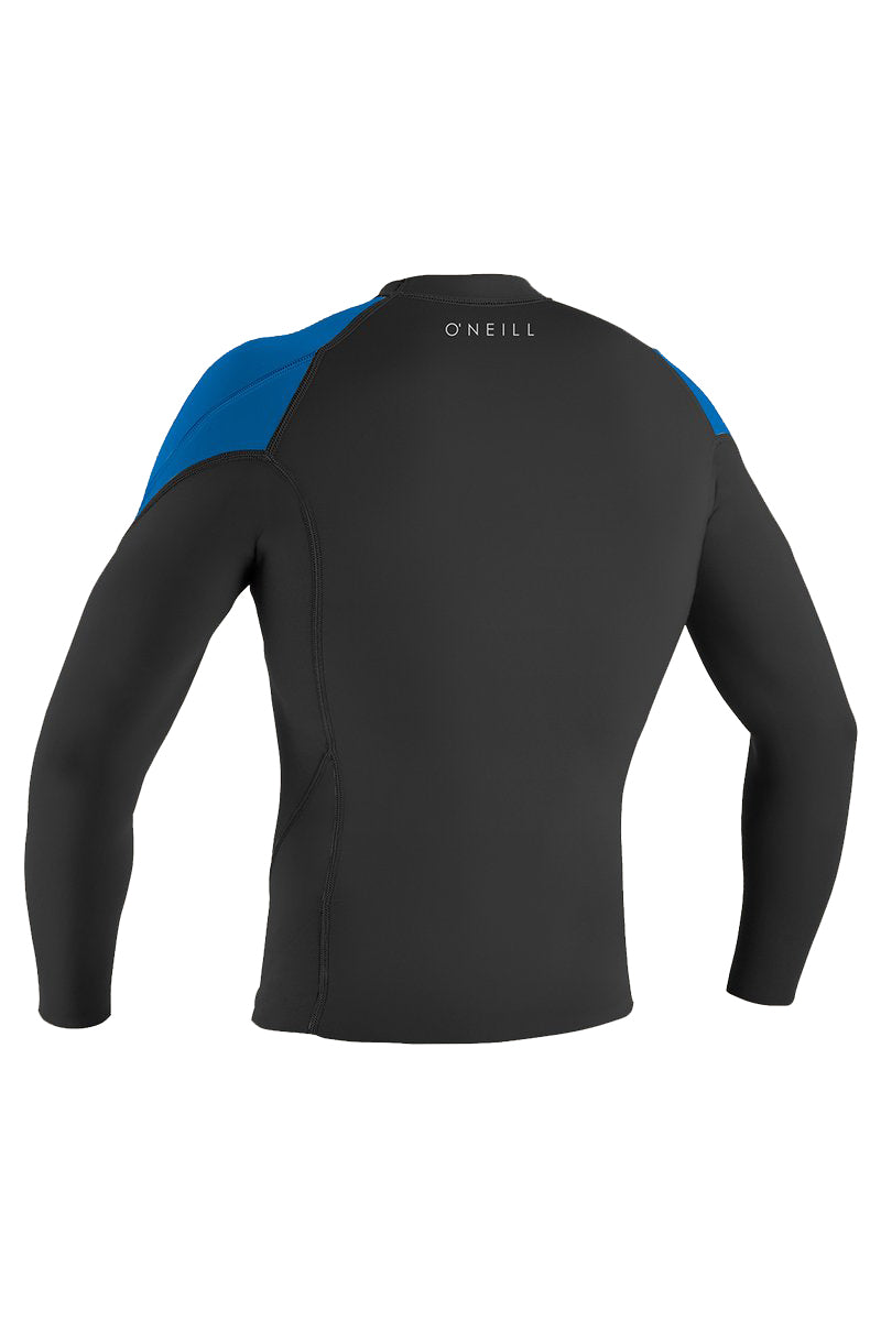 O Neill Reactor-2 1.5/1.0mm L/S Boys Wetsuit Jacket ES8-Black-Ocean-Ocean 14