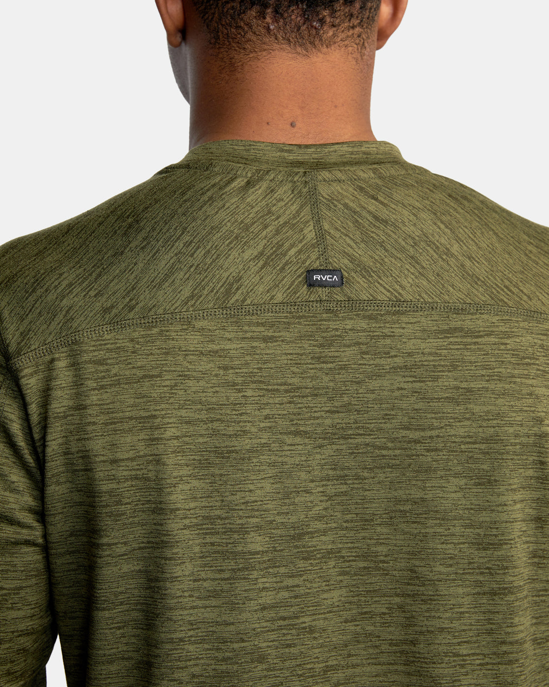 RVCA C-ABLE CREW NECK OLV M