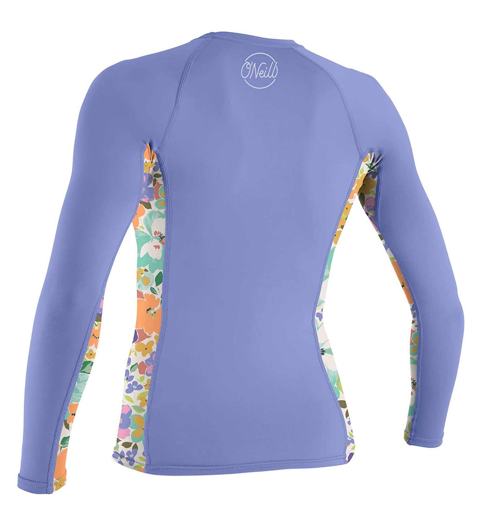 O'Neill Womens Side Print LS Rashguard Lily/SamiFlor L