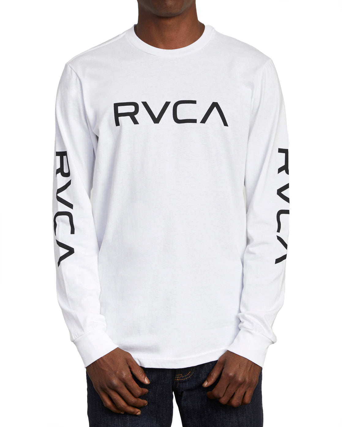 RVCA Big RVCA LS Tee WHB M