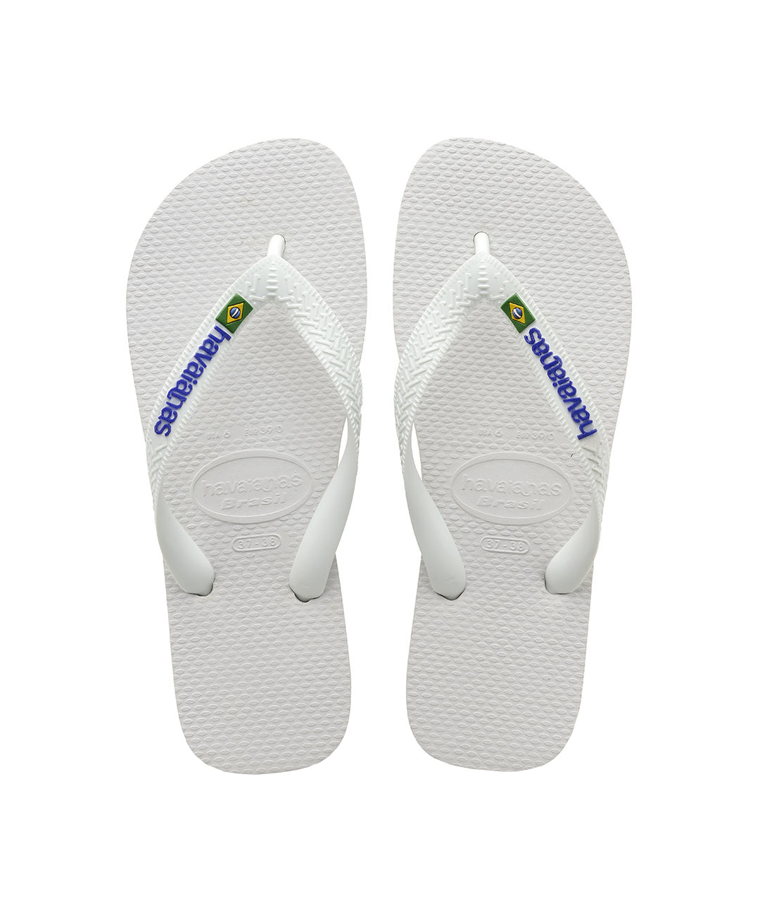 Havaianas Brazil Logo Mens Sandal 0001-White23 9