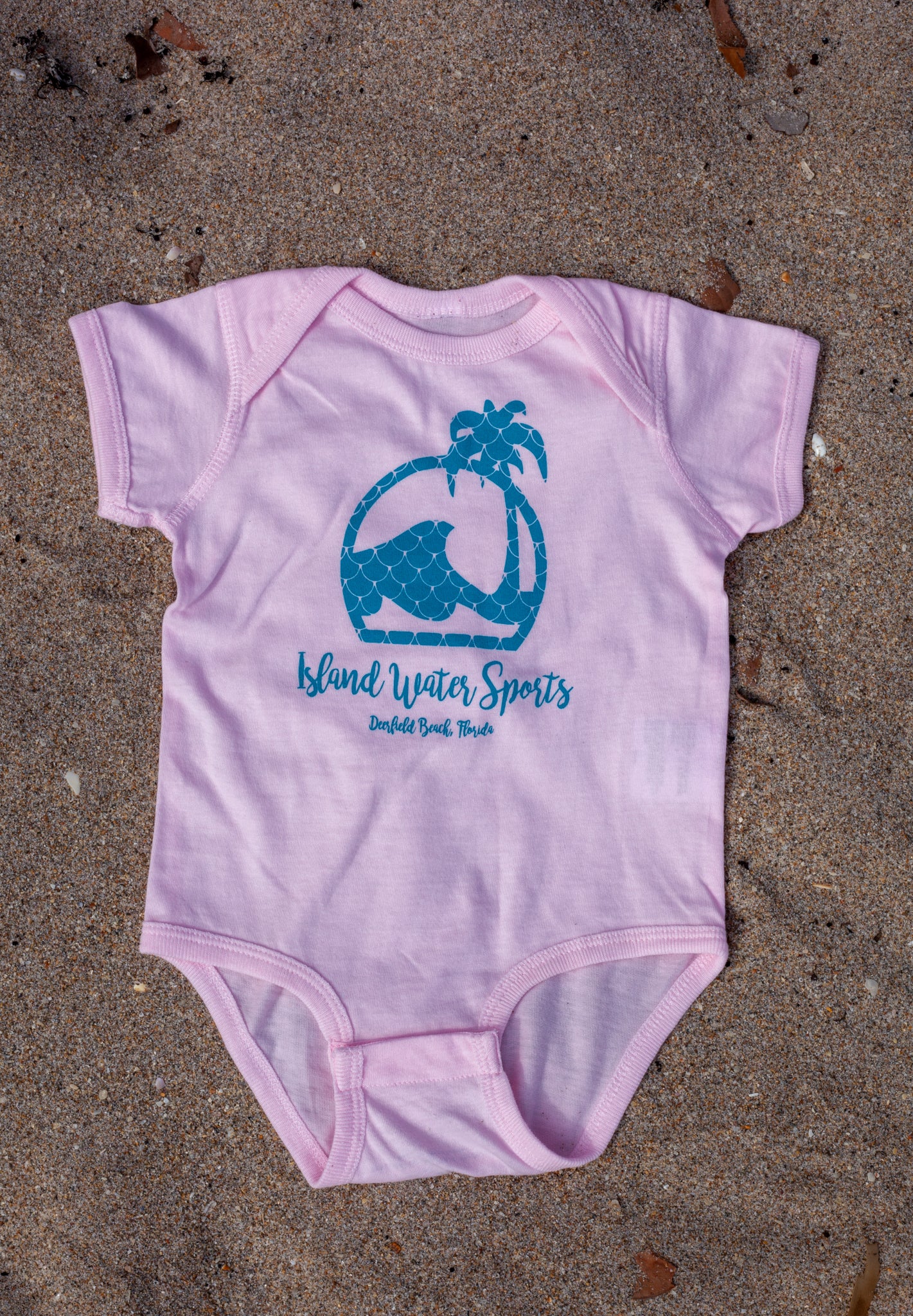 Island Water Sports Script DFB Baby Onesie