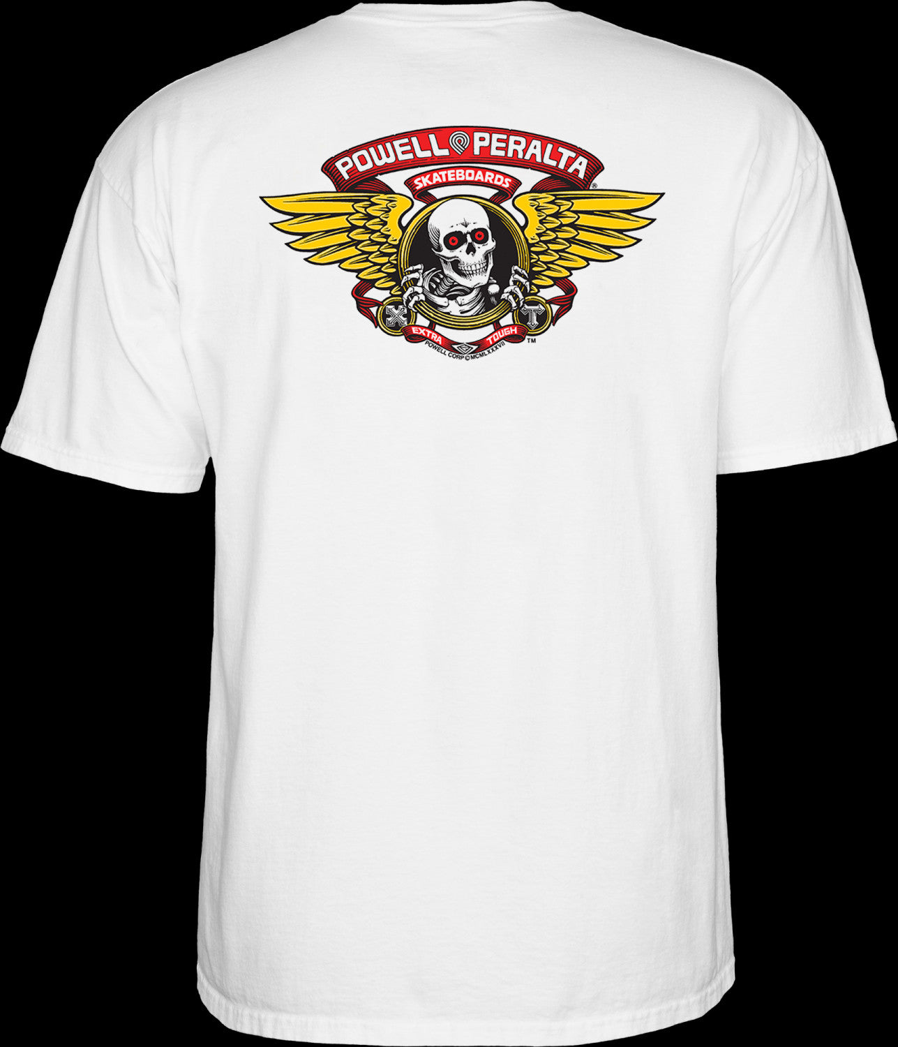 Powell Peralta Winged Ripper S/S Tee White M