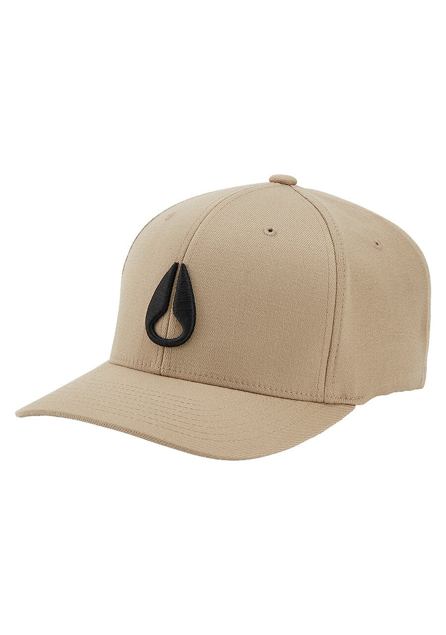 Nixon Deep Down Flex Fit Athletic Fit Hat Khaki S/M