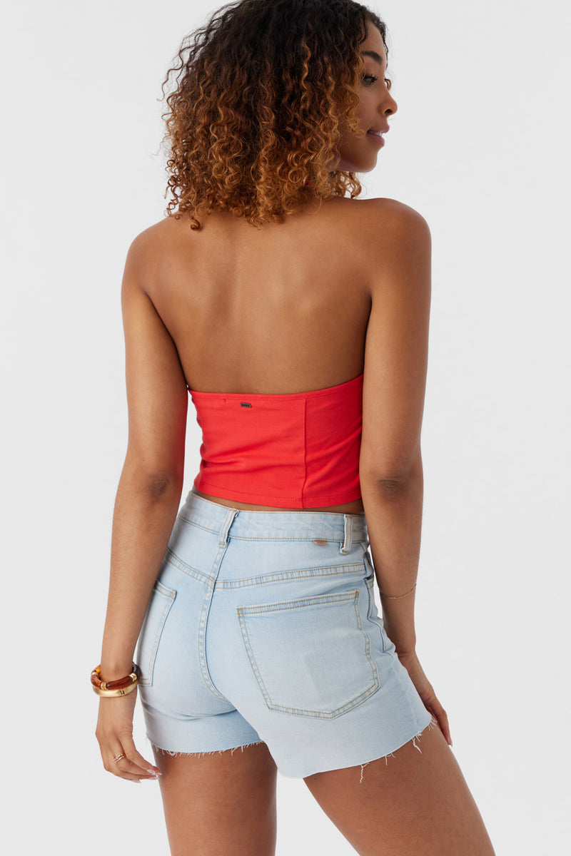 O'Neill Islah Halter Tank RED L