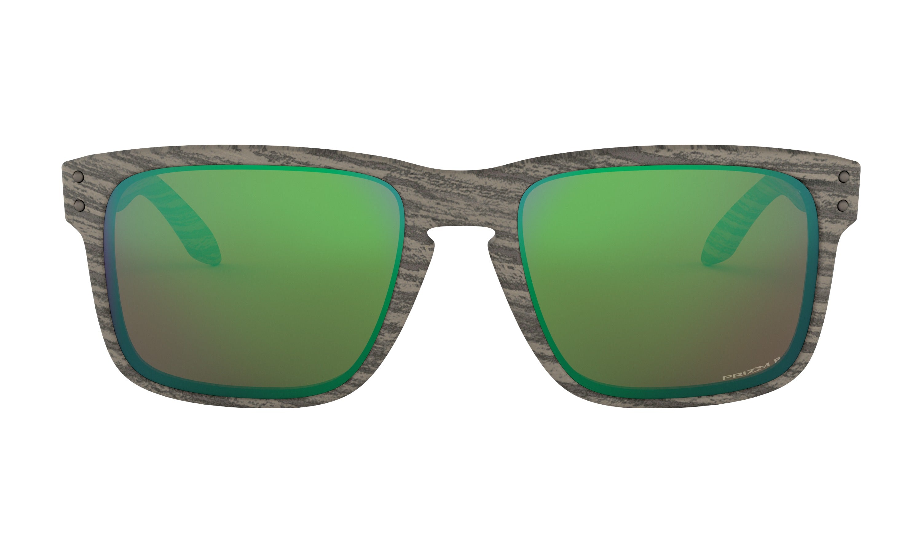 Oakley Holbrook Polarized Sunglasses Woodgrain PrizmShallowWater Square