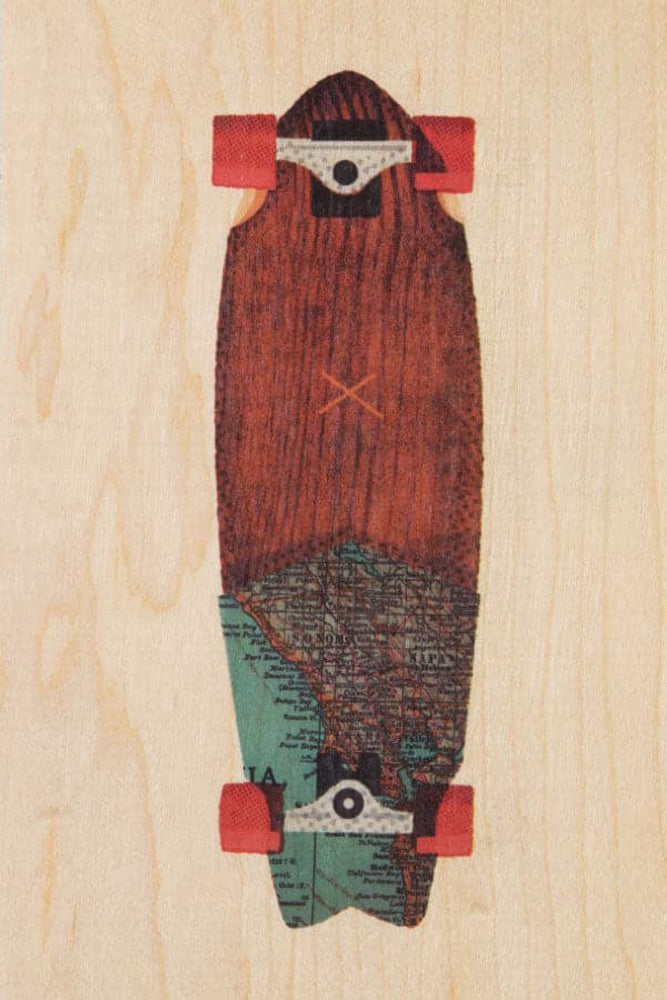 Woodhi Wood Postcard Skate Park Ride
