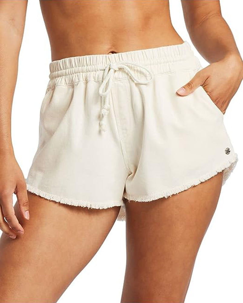 Roxy Scenic Route Elastic Denim Short TEH0 L
