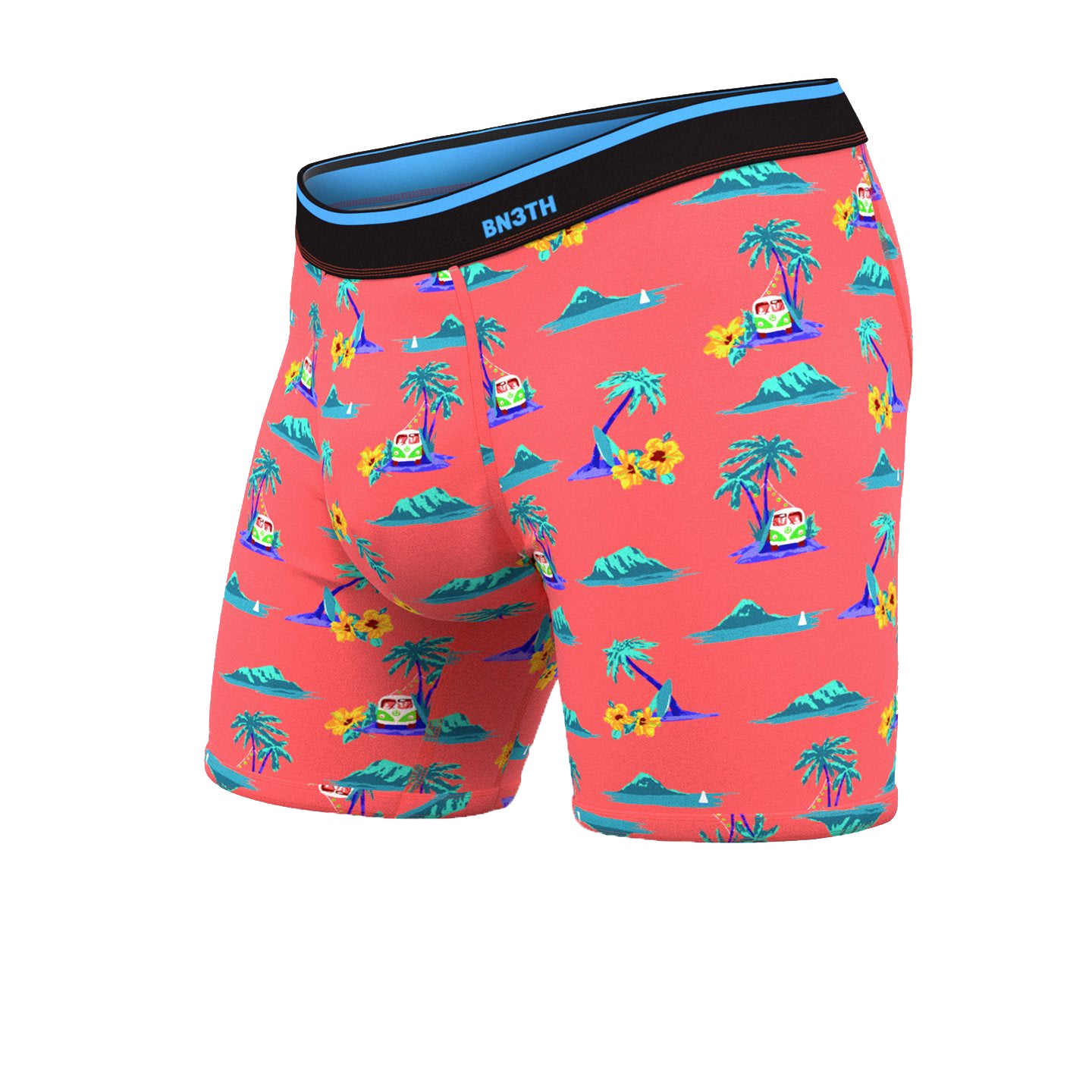BN3TH Classic Printed Boxer Brief Aloha/Coral XL