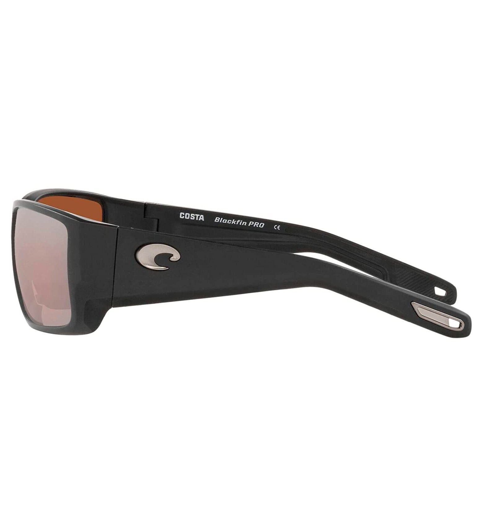 Costa Del Mar Blackfin Pro Sunglasses MatteBlack CopperSilverMirror 580G