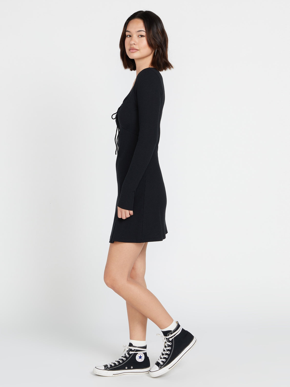 Volcom Urban Oasis Dress BLK L