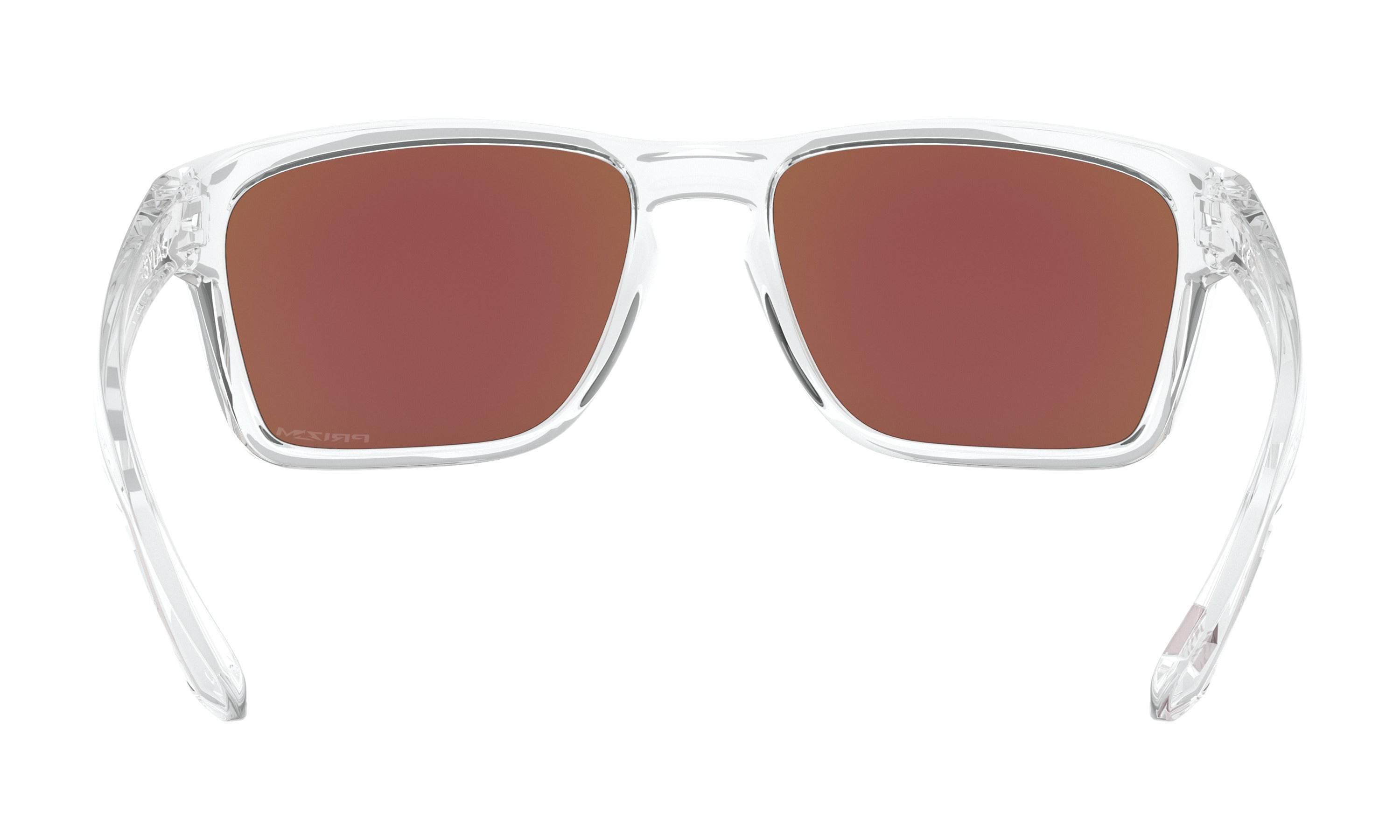 Oakley Sylas Sunglasses ClearPolished PrizmSapphire Square