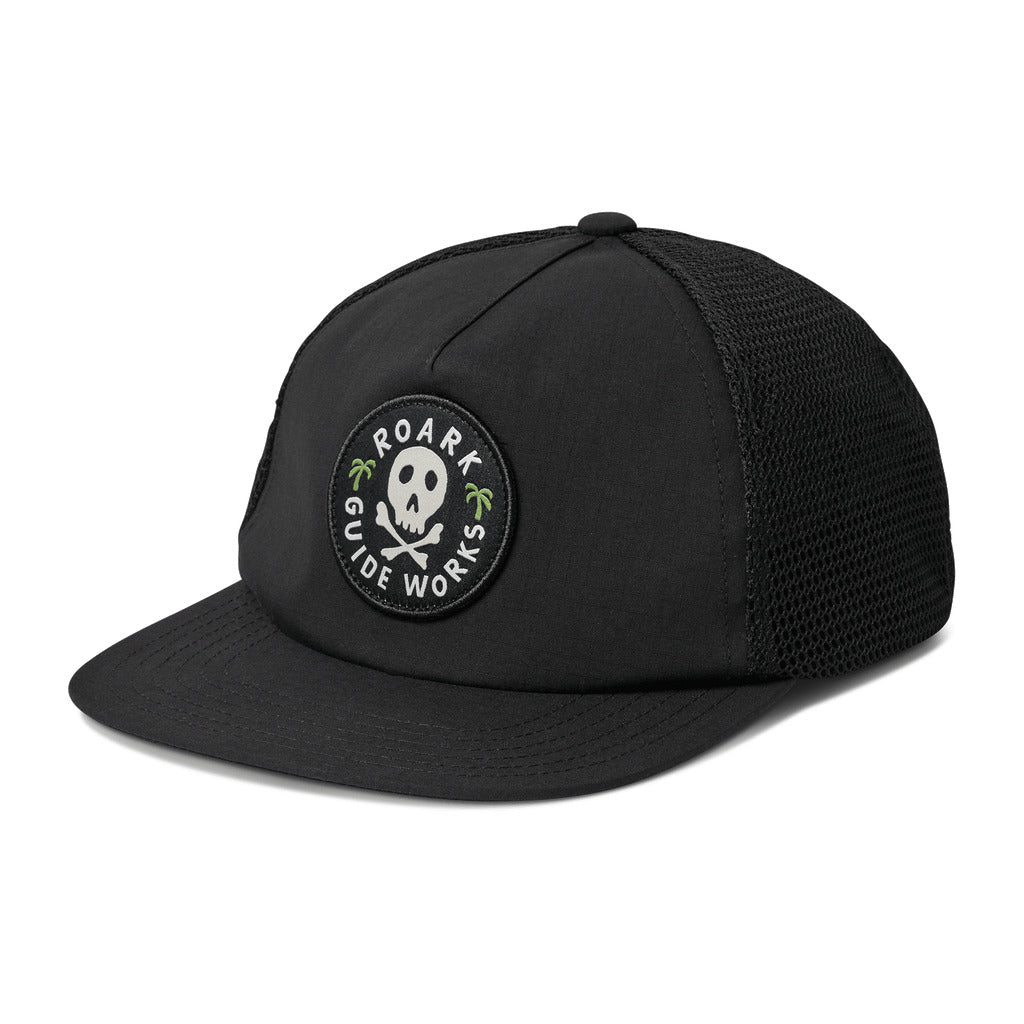 Roark Guideworks 5 Panel Hat Black OS