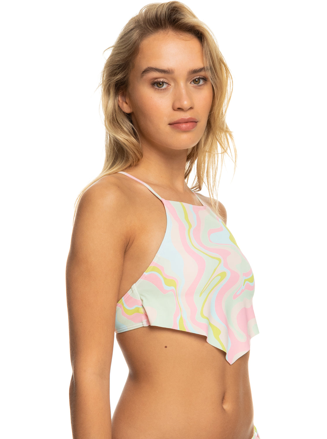 Roxy Tropics Hype Crop Top GBG3 L