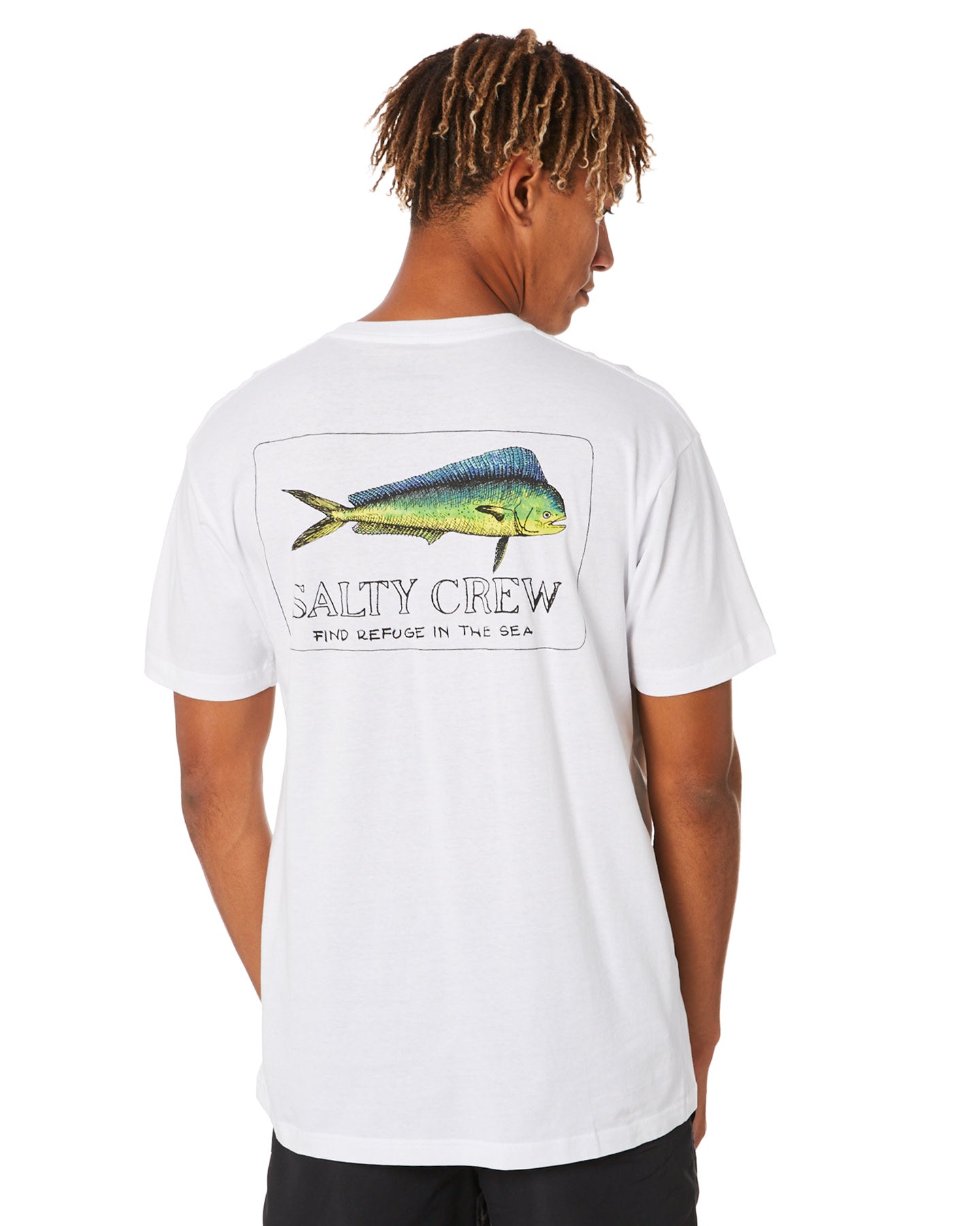 Salty Crew El Dorado SS Tee White L