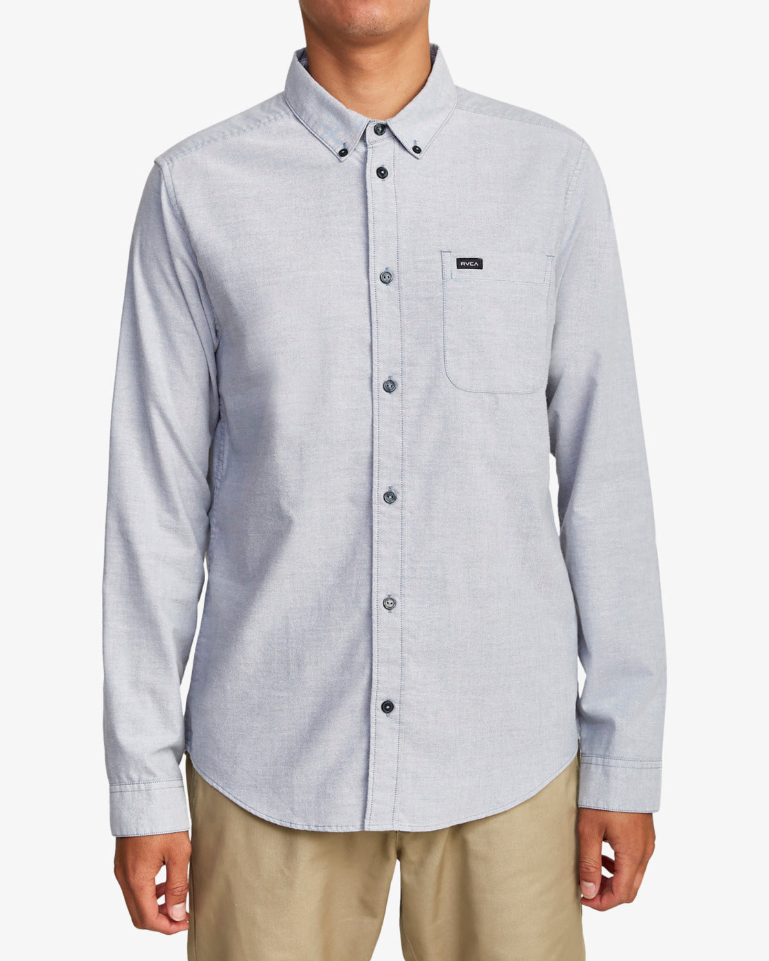 RVCA Thatll Do Stretch LS Woven PAV L