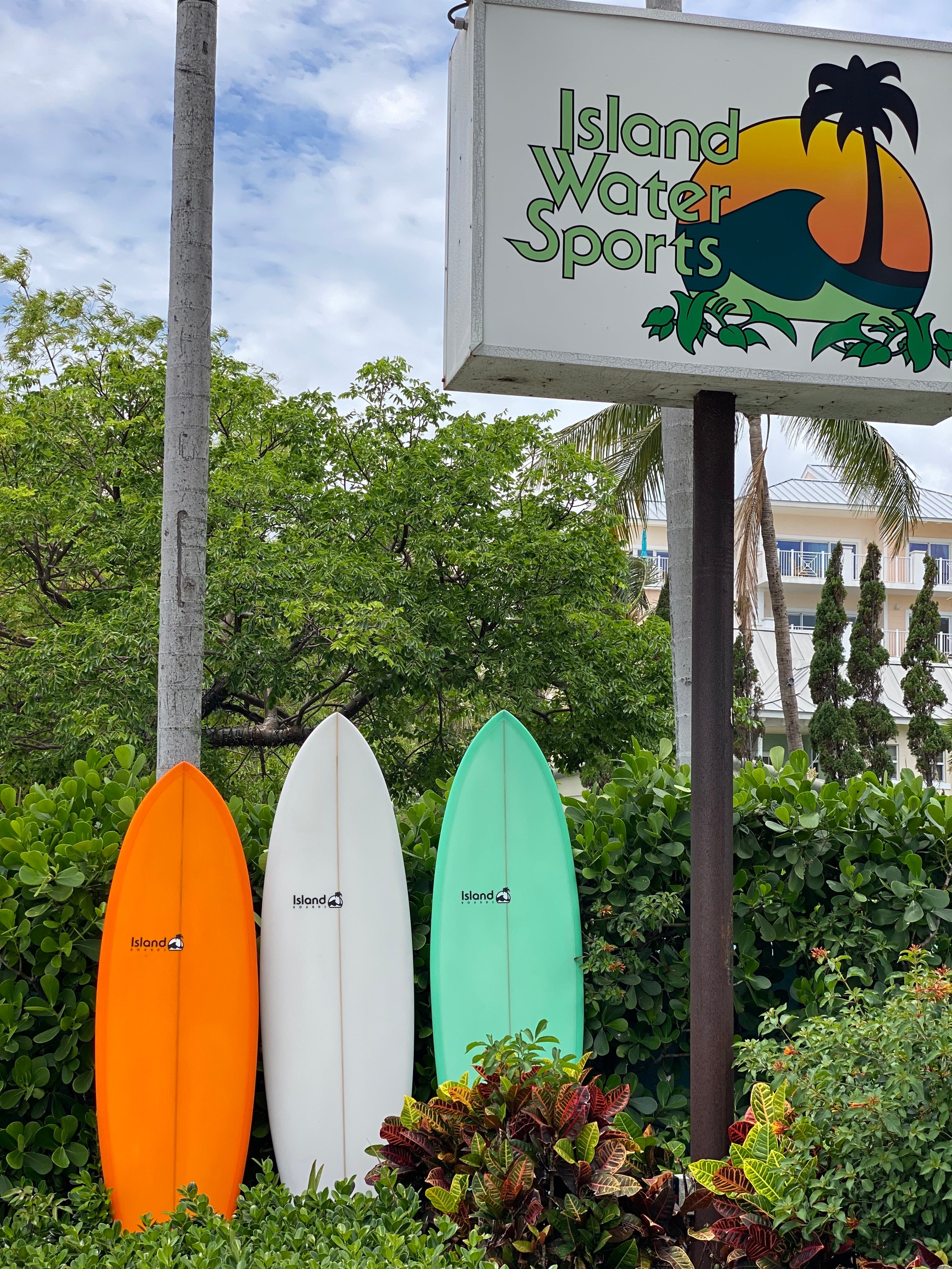 Island Boards Funshape Coke Bottle Green 7ft2in