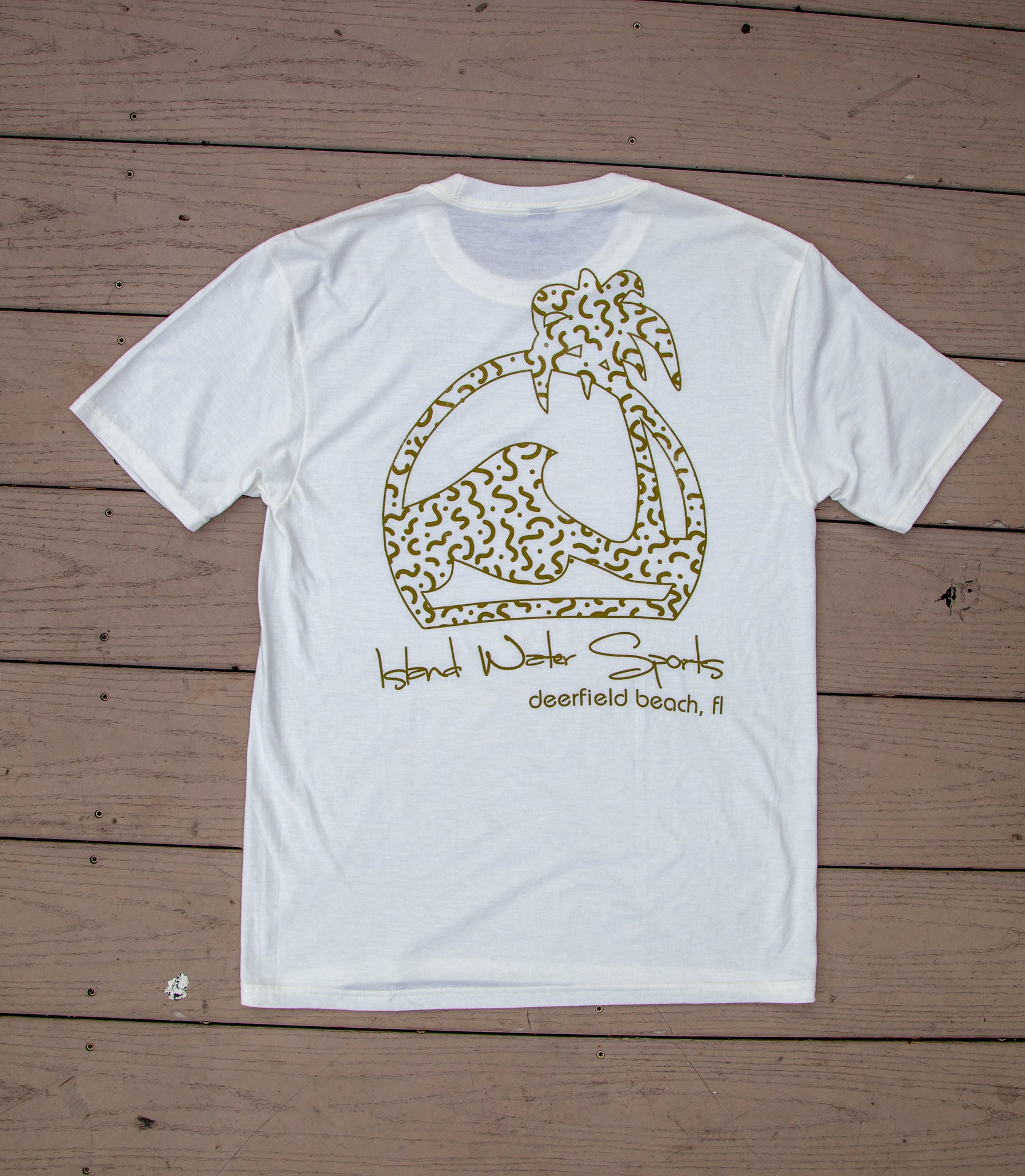 Island Water Sports Groovy Palm Short Sleeve Tee