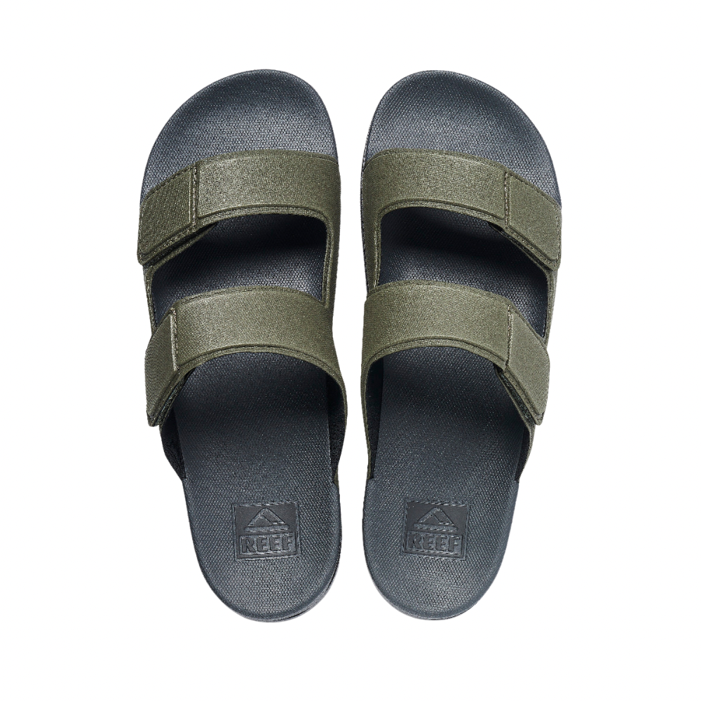 Reef Cushion Tradewind Mens Sandal Grey-Olive 10