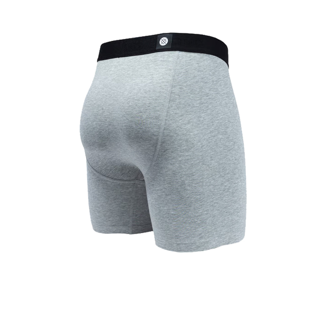 Stance Standard 6in Boxer Brief HeatherGrey L