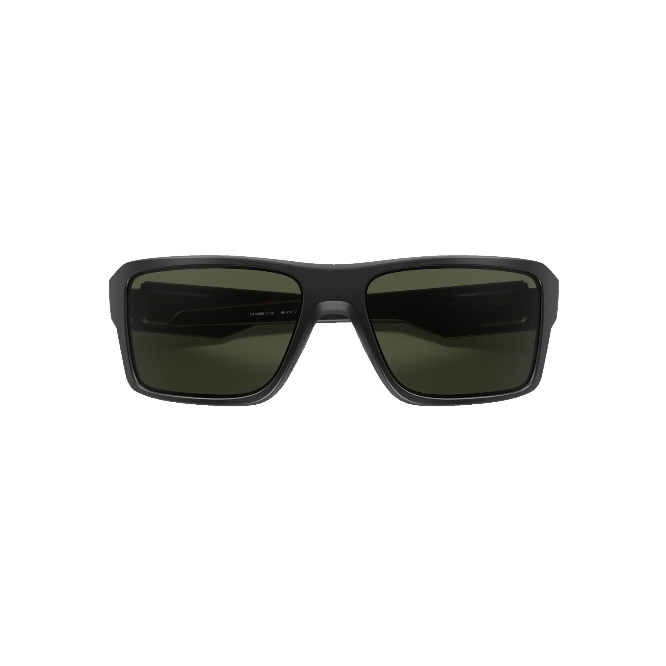 Oakley Double Edge Sunglasses MatteBlack DarkGrey Square