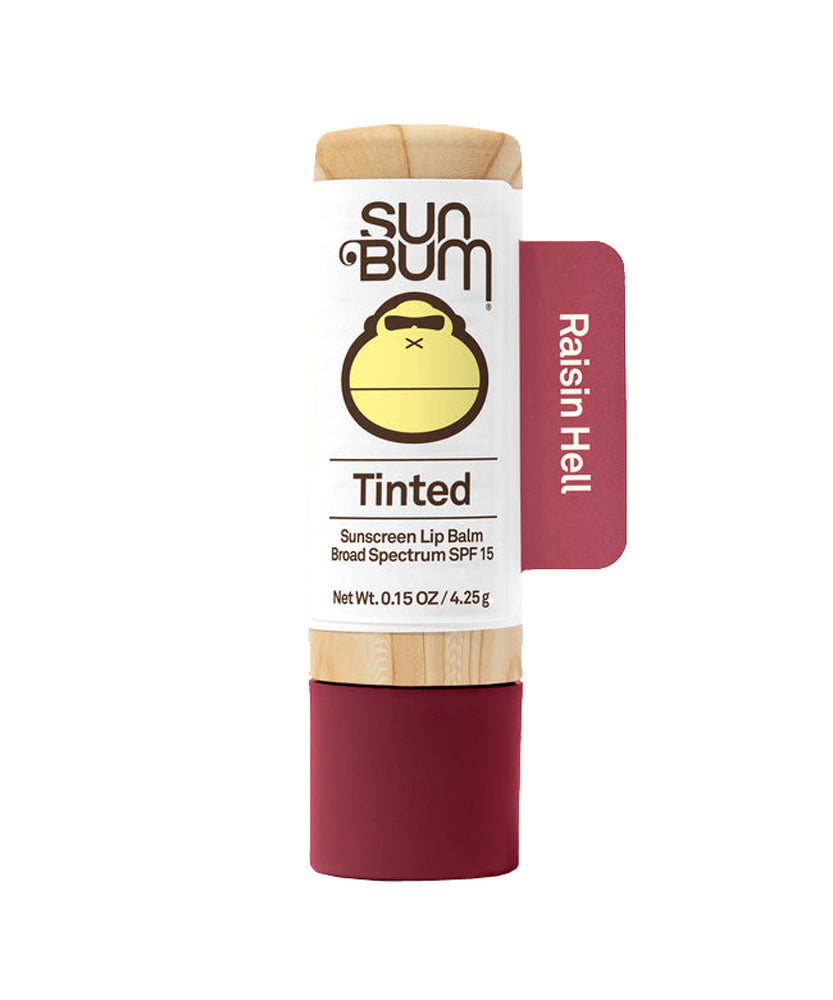 Sun Bum Tinted Sunscreen SPF15 Lip Balm Raisin Hell 0.15