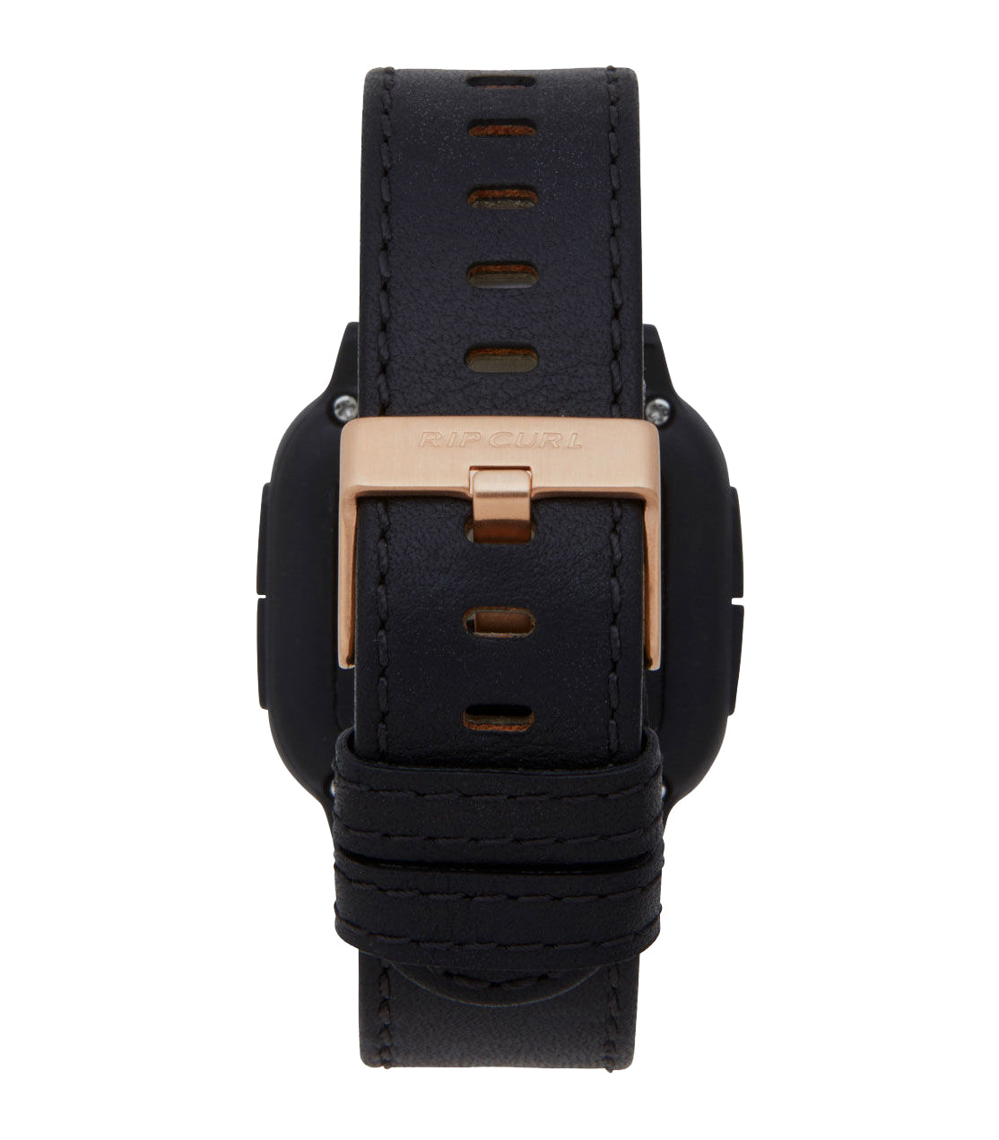 Rip Curl Next Tide Surf Leather Watch Rose Gold