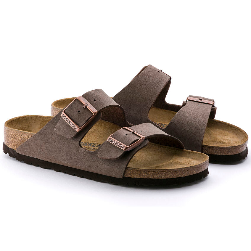 Birkenstock Arizona Womens Sandal Birkibuc-Mocha 6