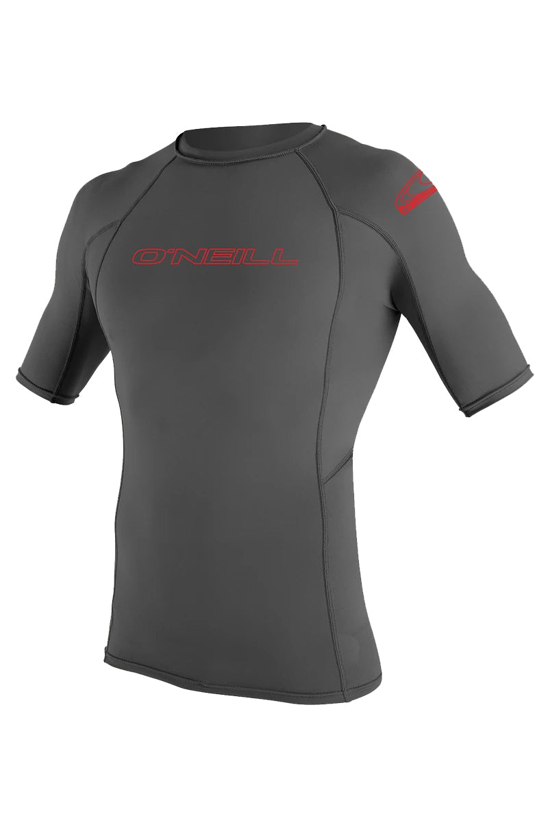 O'Neill Youth Basic Skins S/S Performance fit UPF 50 Graphite 4
