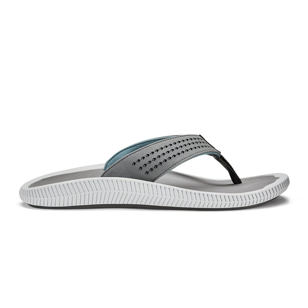 Olukai Ulele Mens Sandal 4Q4Q-Stone-Stone 14