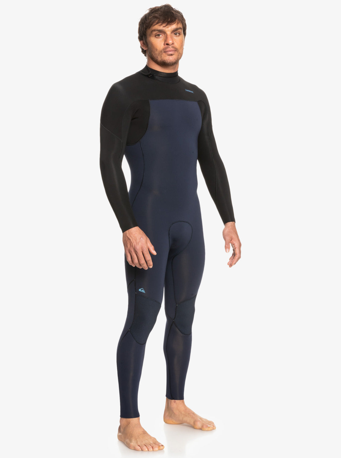 Quiksilver Everyday Sessions 3/2mm Back Zip Fullsuit KTP0-Dark Navy-Black L-Short