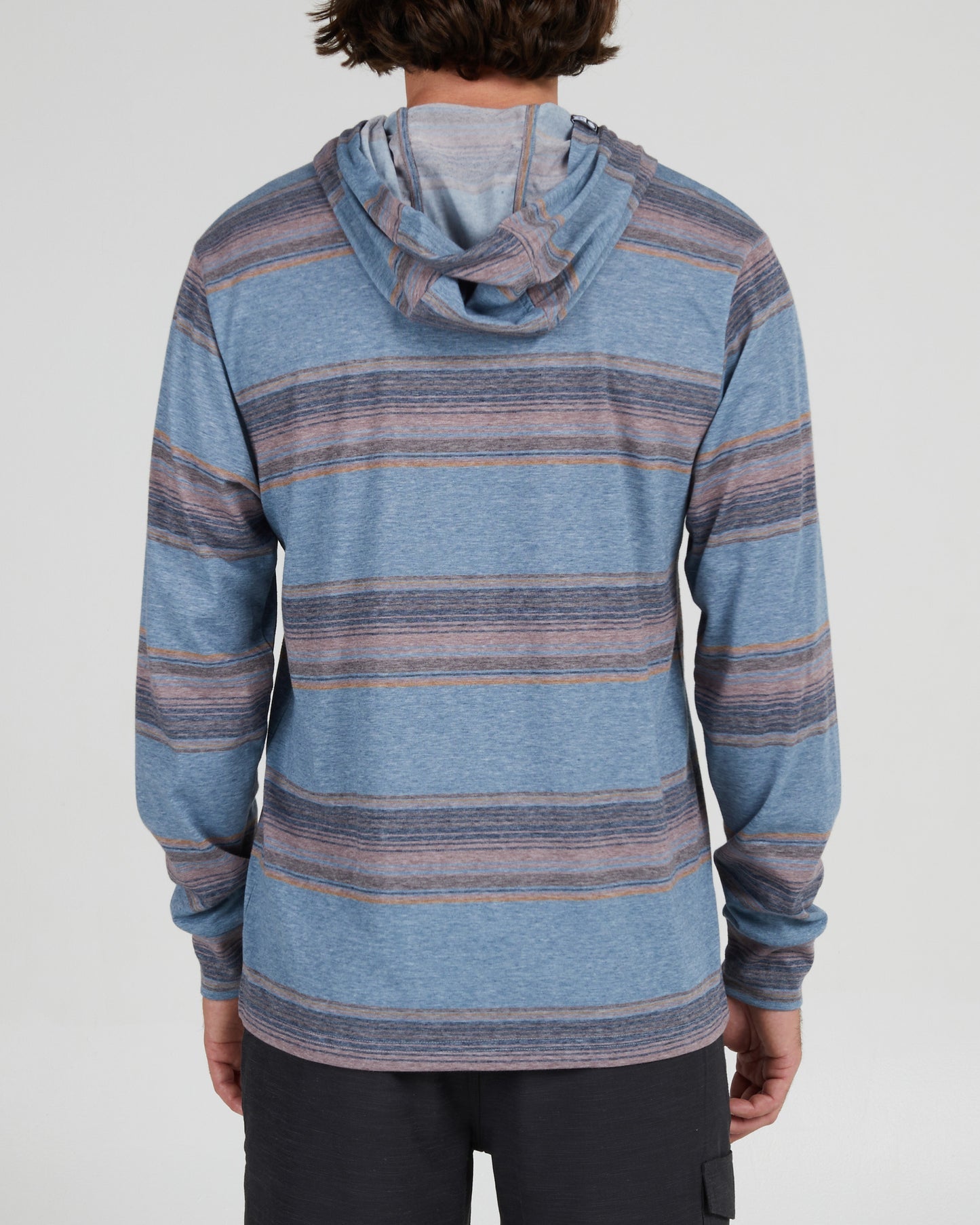 Salty Crew Outskirts UV Hooded Lycra SlateHeather S