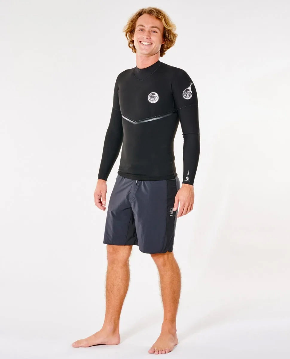 Rip Curl E-Bomb 1.5mm LS GB Wetsuit Jacket 0090-Black S