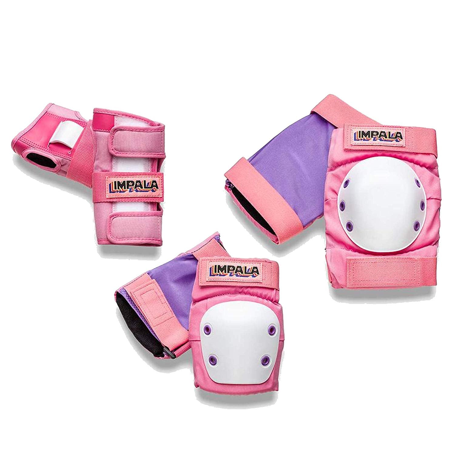 Impala Youth Protective Pad Set Pink YS