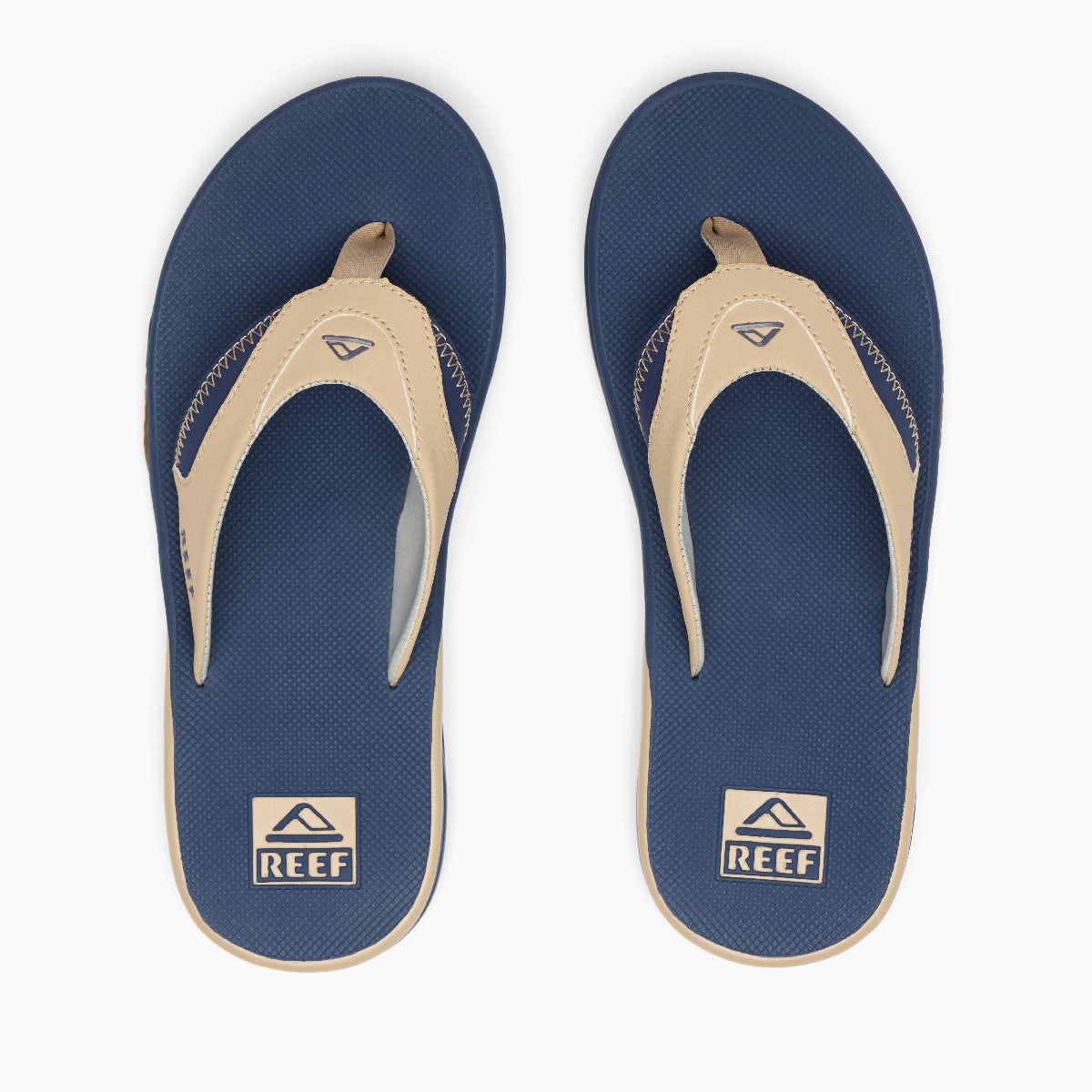 Reef Fanning Mens Sandal Tan-Navy-Tan 12