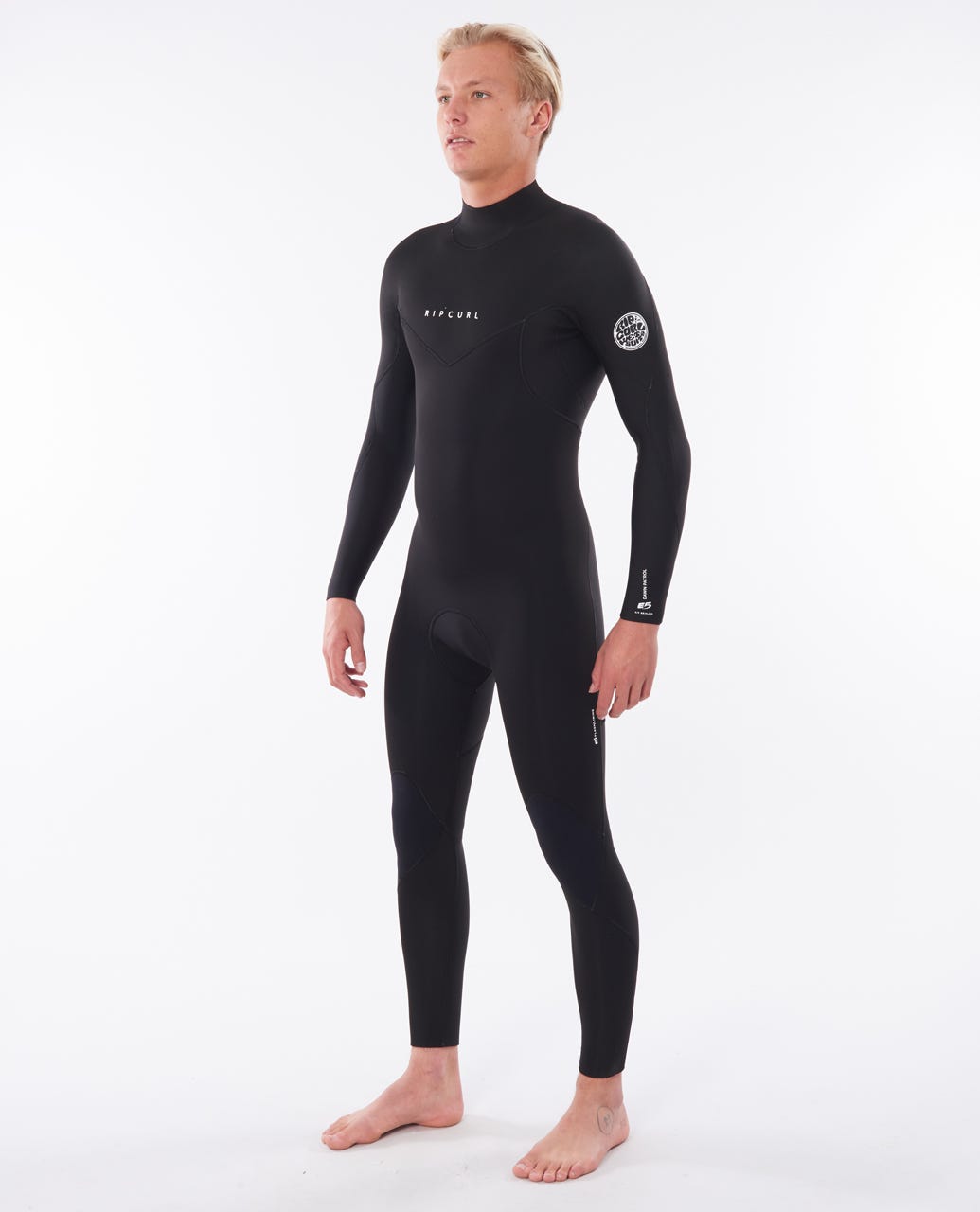 Rip Curl Dawn Patrol 3/2mm Back Zip Fullsuit 0090-Black L