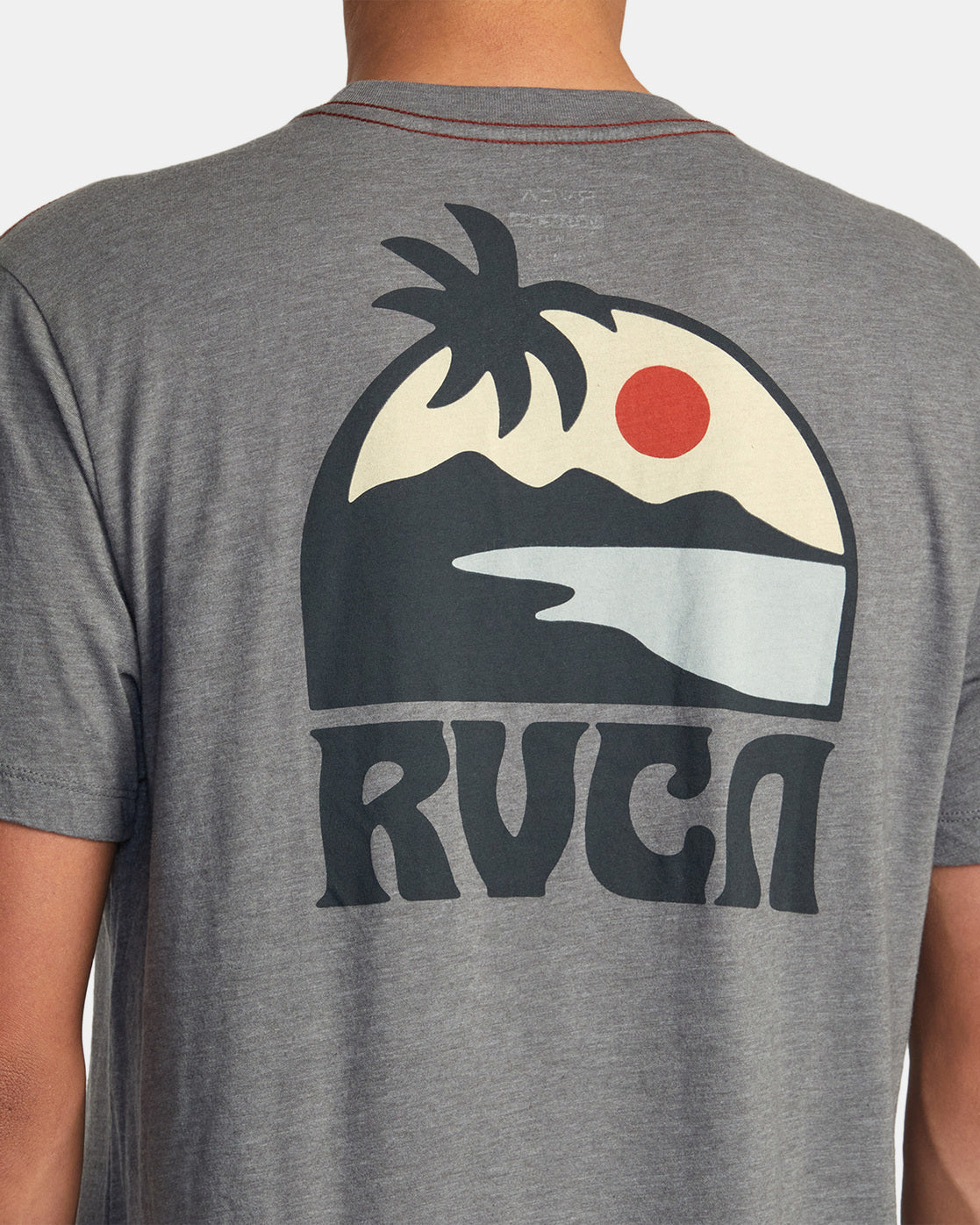 RVCA SUNDWOWNER M TEES SMK S